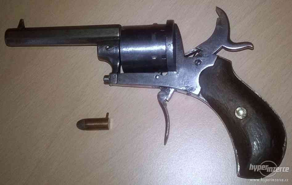 Revolver Lefoš cal.7mm - před 1890 - foto 2