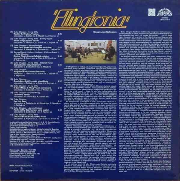 Classic Jazz Collegium ‎– Ellingtonia (LP)  - foto 2