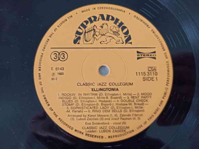 Classic Jazz Collegium ‎– Ellingtonia (LP)  - foto 3