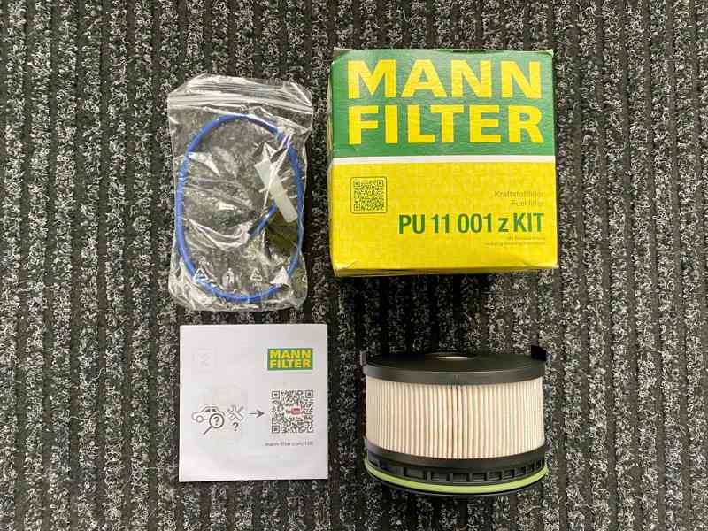 Nový palivový filtr Mann Filter Mercedes Benz ( PC:1.995kč ) - foto 1