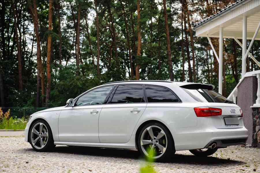 spoiler kridlo audi a6 c7 4g rs6 combi tuning rs - foto 4
