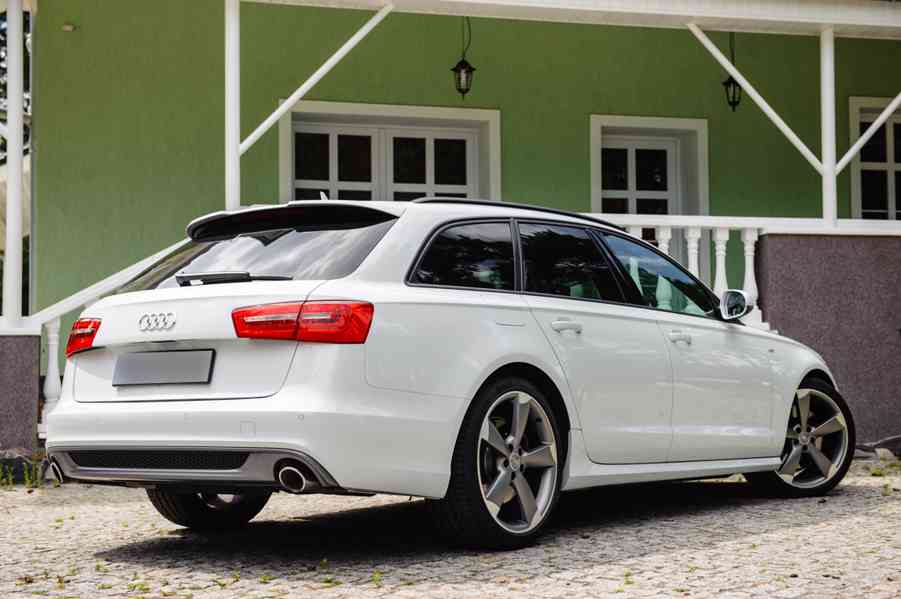 spoiler kridlo audi a6 c7 4g rs6 combi tuning rs - foto 8