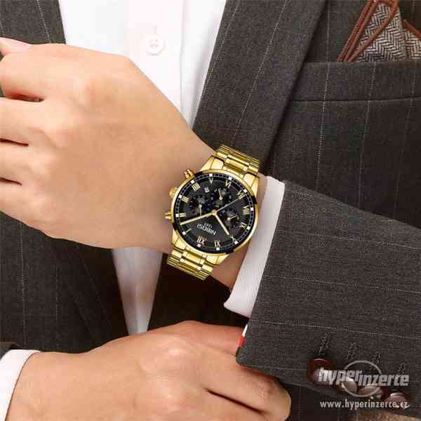 Pánské hodinky Nibosi  s chronographem - foto 1