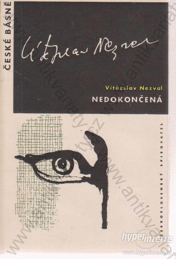 Nedokončená Vítězslav Nezval verše 1956 - 1958 - foto 1
