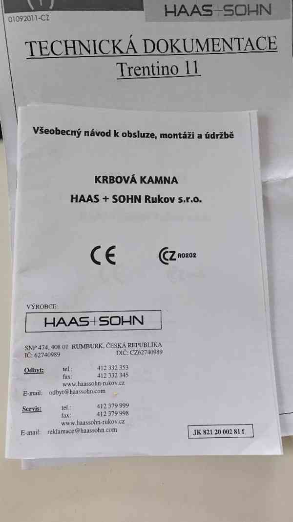 Nová krbová kamna HAAS+SOHN - foto 7