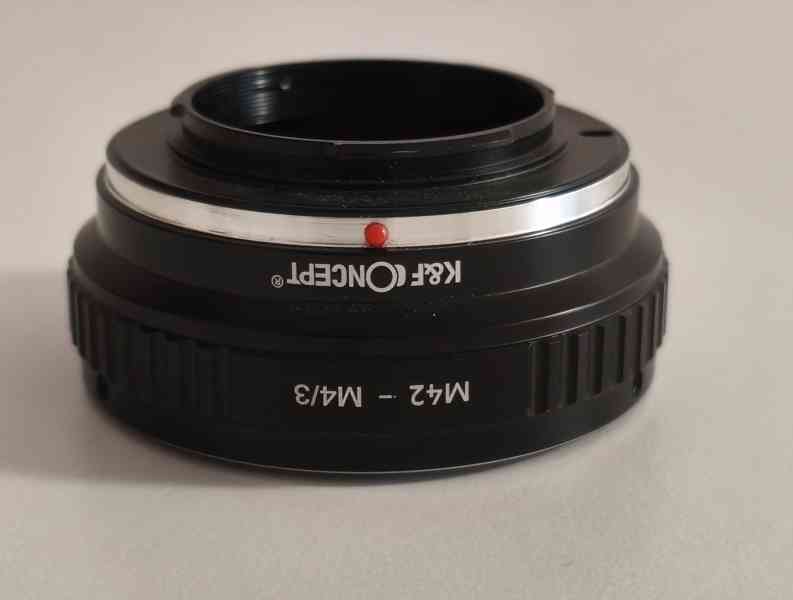 Redukce K&F Concept z objektivu M42 na OLYMPUS micro 4/3 - foto 2