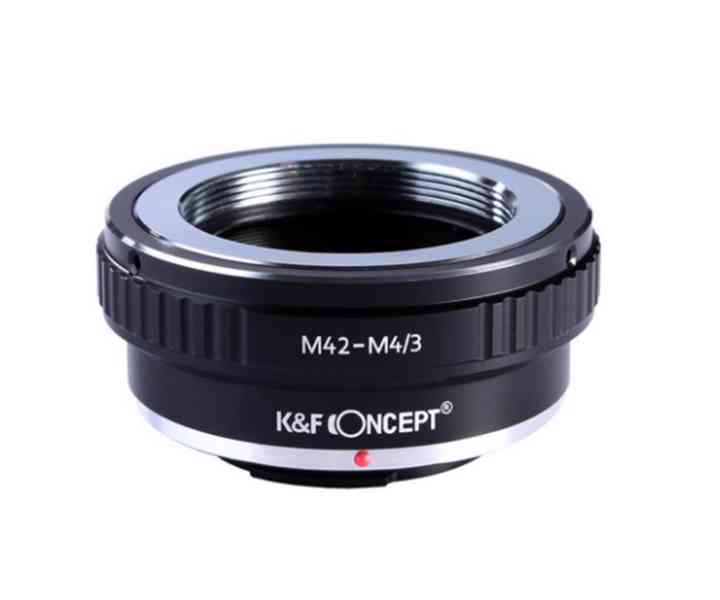 Redukce K&F Concept z objektivu M42 na OLYMPUS micro 4/3 - foto 3