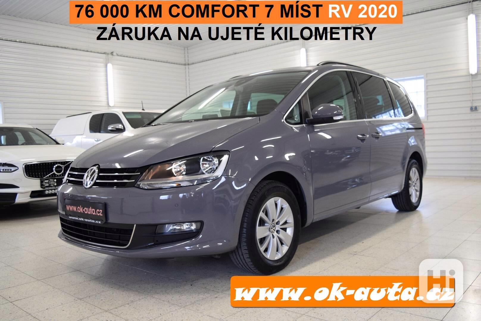 Volkswagen Sharan 2.0 TDI 7 MÍST 76 000 KM 2020-DPH - foto 1