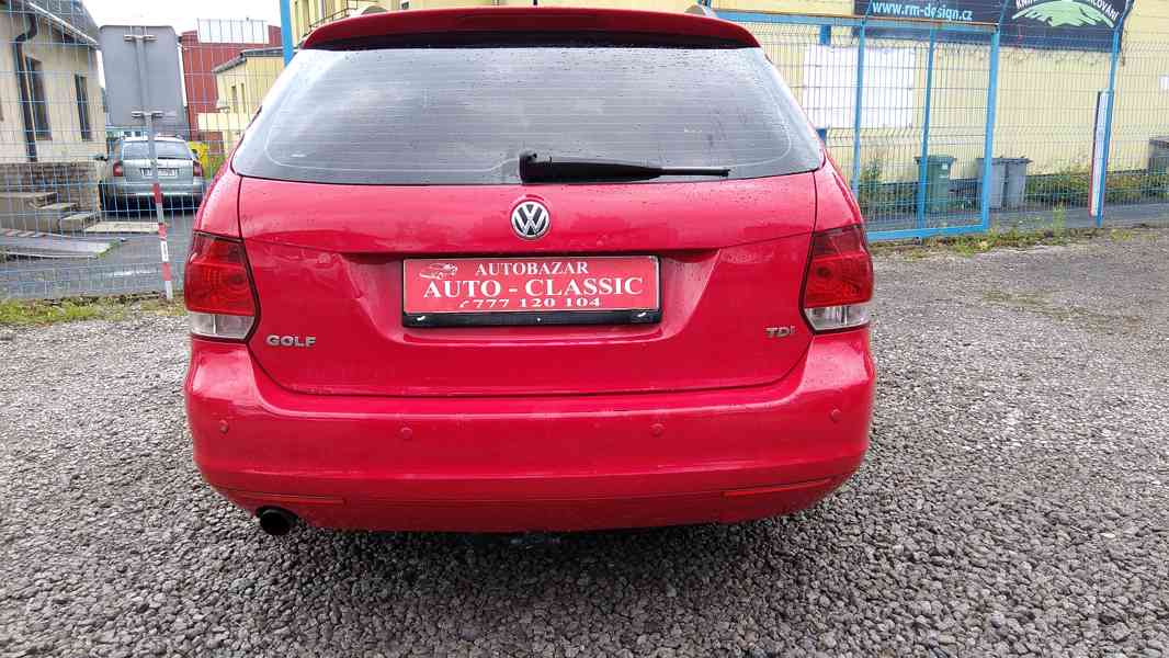 VOLKSWAGEN Golf Variant 1,6TDI Comfortline 77kw ČR - foto 42