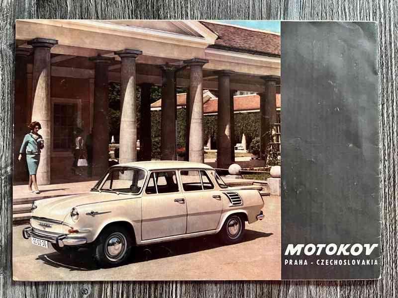 Originální prospekt Škoda 1000MB " žábrovka " - Motokov - foto 16