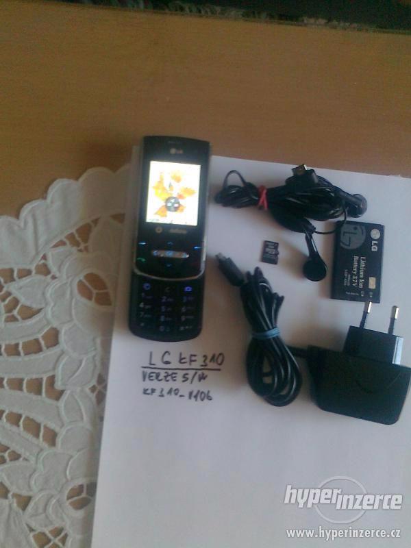 VÝSUVNÝ FUNKČNÍ MOBIL LG KF310 - foto 1
