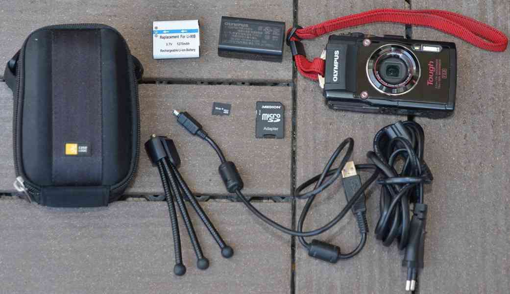OLYMPUS Tough TG-4 16MP  vodot. do15m*FullHDV*WIFI - foto 3