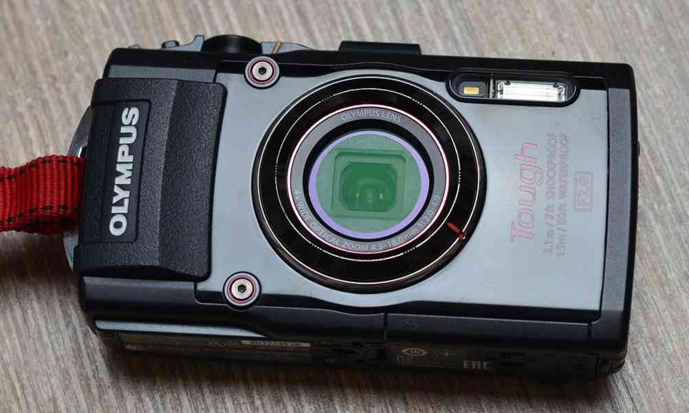 OLYMPUS Tough TG-4 16MP  vodot. do15m*FullHDV*WIFI - foto 4
