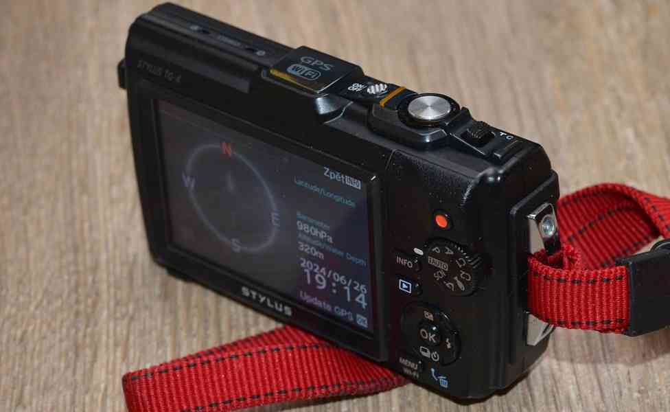 OLYMPUS Tough TG-4 16MP  vodot. do15m*FullHDV*WIFI - foto 8