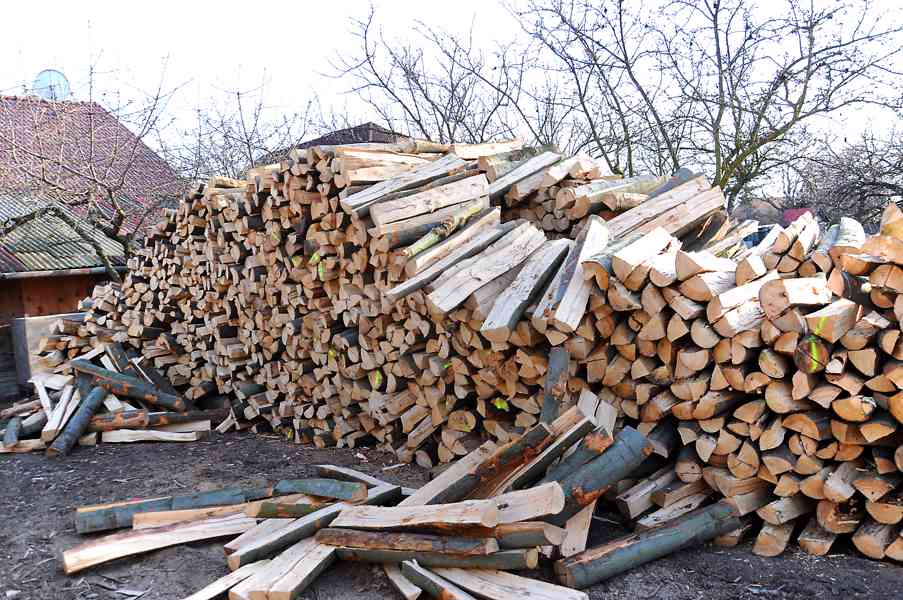 SUCHÉ bukové dřevo v pytlích - na topení nebo do udírny - foto 5
