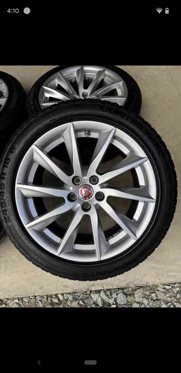 Wheel Type: Genuine Jaguar F-Type 18" Vela alloy wheel, pote - foto 9