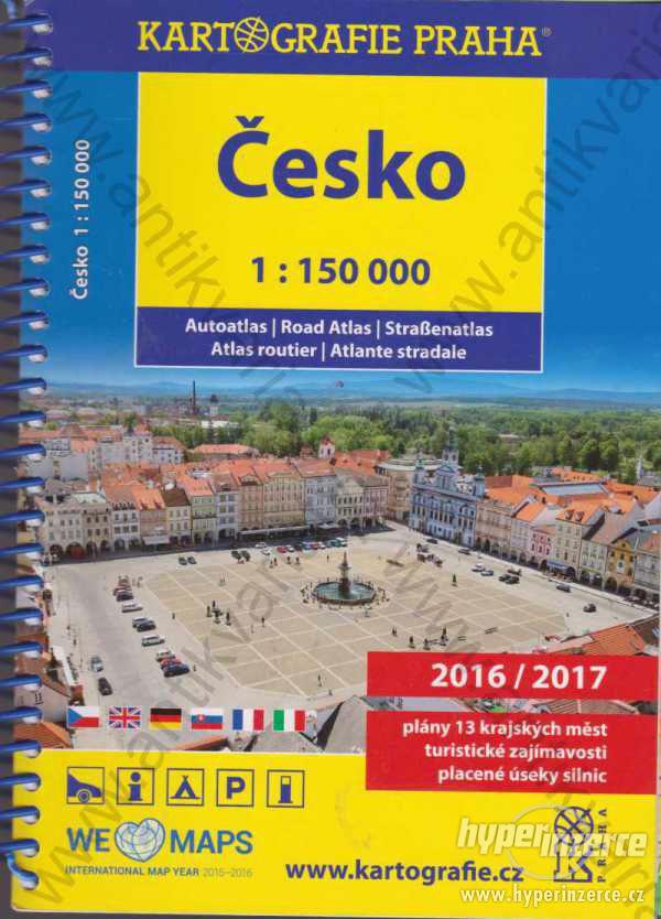 Česko 1 : 150 000 2016 Kartografie, Praha - foto 1