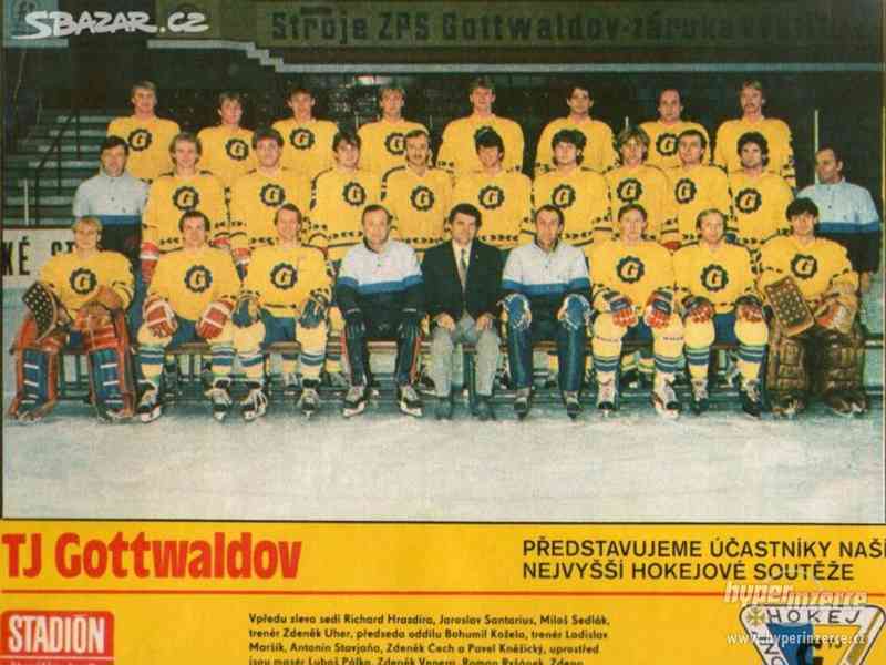 TJ Gottwaldov - 1987 - hokej - foto 1