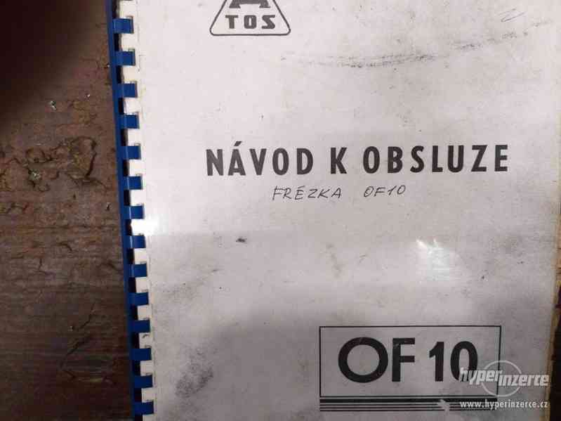 Odvalovací fréza na ozubení TOS FO 10 - foto 4