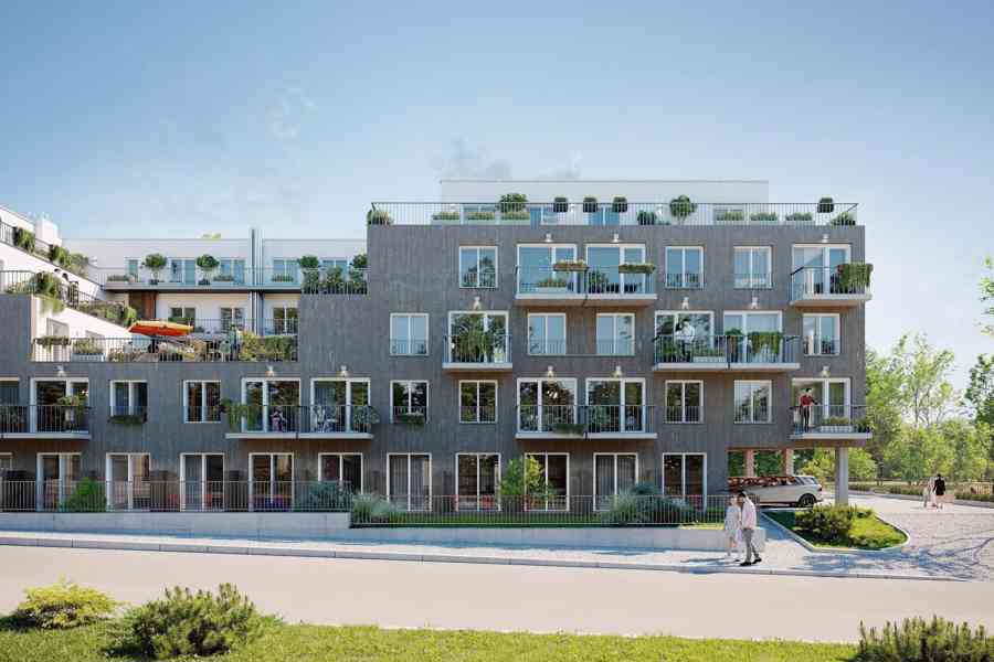 Nadstandardní rodinný byt 4+kk s velkou terasou v posledním patře bytového projektu Zelené kaskády. - foto 3