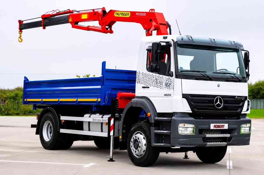 MERCEDES AXOR 1828 - TŘÍSTRANNÝ SKLÁPĚČ + HYDR. RUKA EURO4 - foto 3