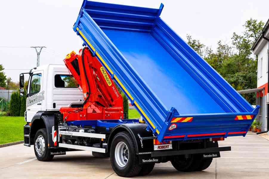 MERCEDES AXOR 1828 - TŘÍSTRANNÝ SKLÁPĚČ + HYDR. RUKA EURO4 - foto 2