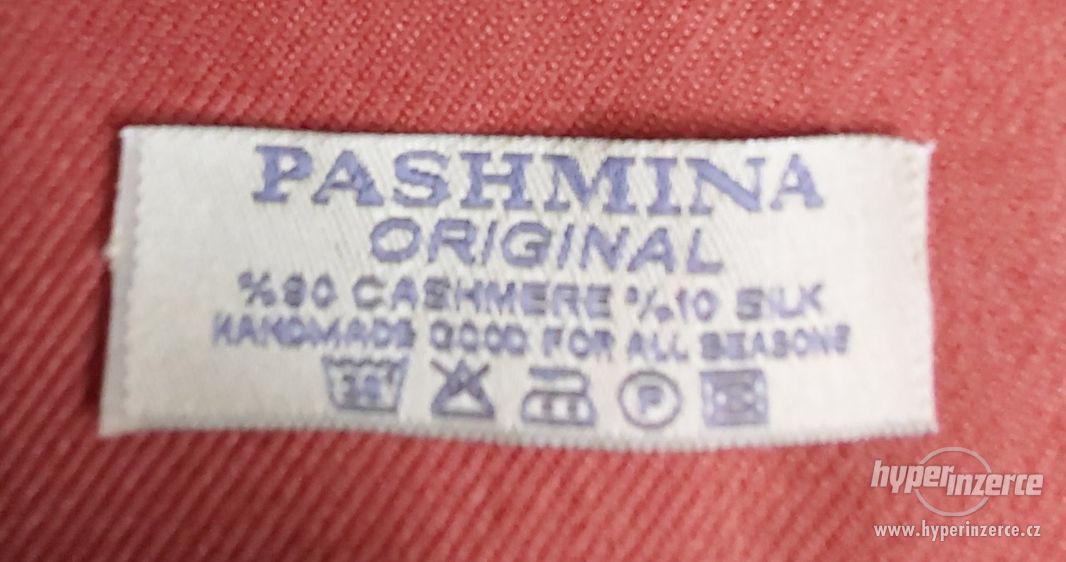 Pashmina Original cihlová červená - foto 2