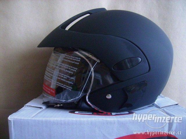 Moto helmy, moto přilbycestovní i krosové nové zabalené - foto 3