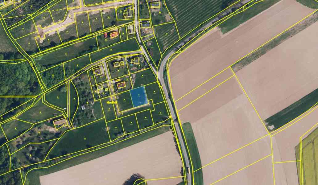 Žernov - stavební pozemek 1216 m2 - foto 8