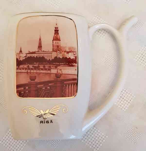 Porcelánové lázeňské pítko Riga