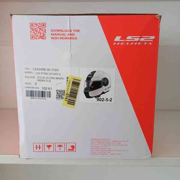 Silniční vyklápěcí přilba LS2 Scope II - foto 9