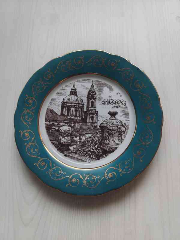 Porcelánový talíř, Praha - foto 1