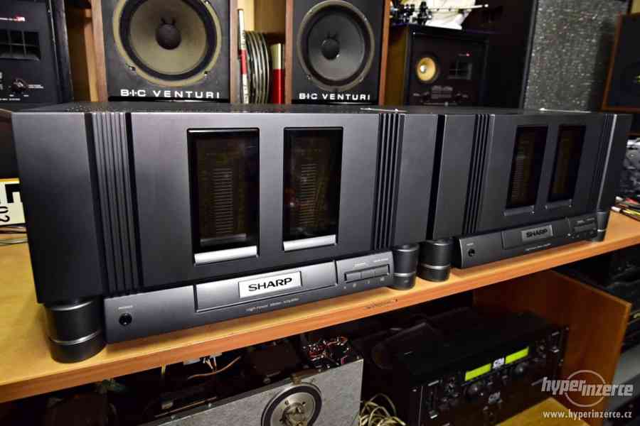 SHARP SX-8800 stereo koncový zesilovač 2x 320W - dva kusy - foto 1