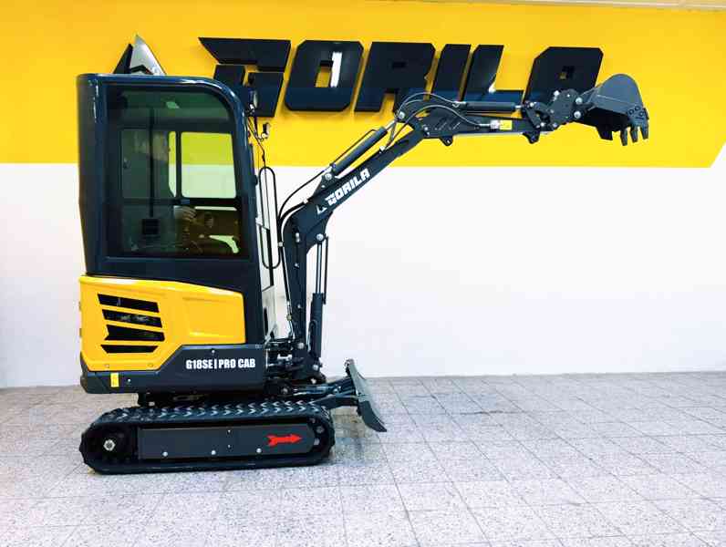 Minibagr Gorila G18SE l PRO CAB, Akce na příslušenství - foto 4