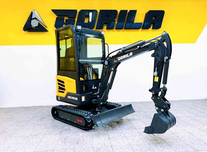 Minibagr Gorila G18SE l PRO CAB, Akce na příslušenství - foto 3