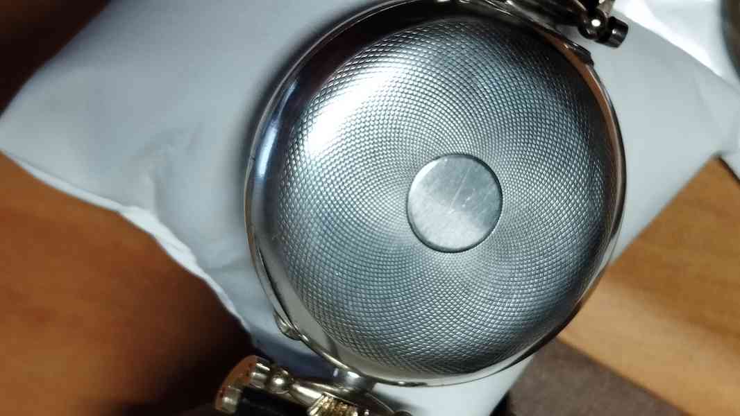 Starožitné stříbrné hodinky IWC Schaffhausen + pásek - foto 25