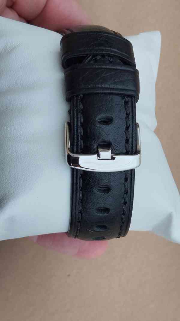 Starožitné stříbrné hodinky IWC Schaffhausen + pásek - foto 6