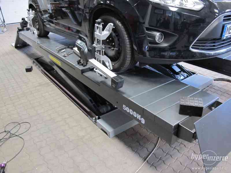 Nůžkový zvedák na geometrii, 5000kg - foto 2