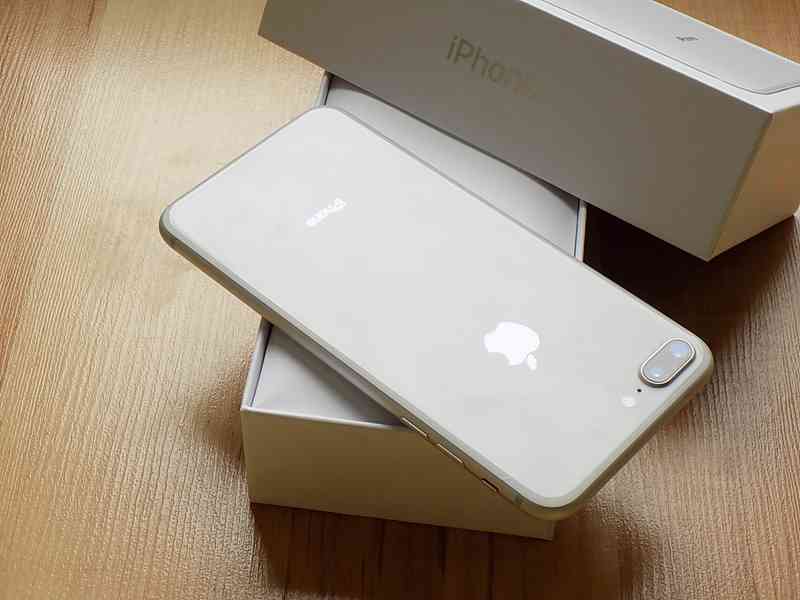 APPLE iPhone 8 PLUS 256GB Silver - TOP STAV - foto 7