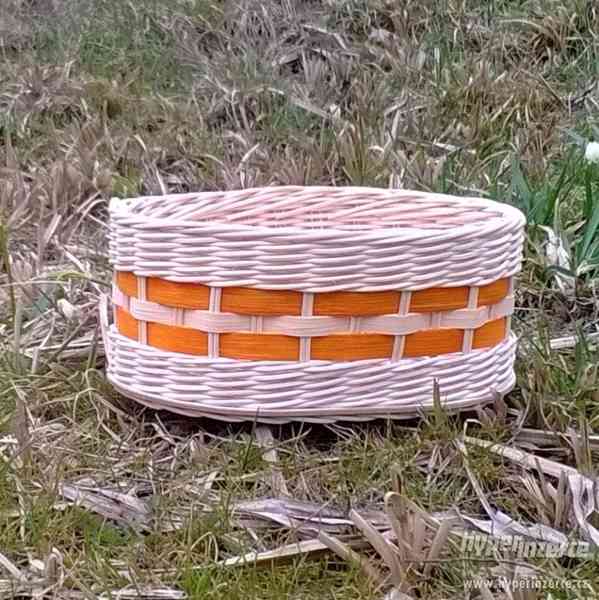 Košík z pedigu s oranžovou šénou NOVÝ - foto 4