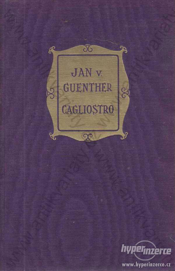 Cagliostro 1929 Jan V. Guenther - foto 1