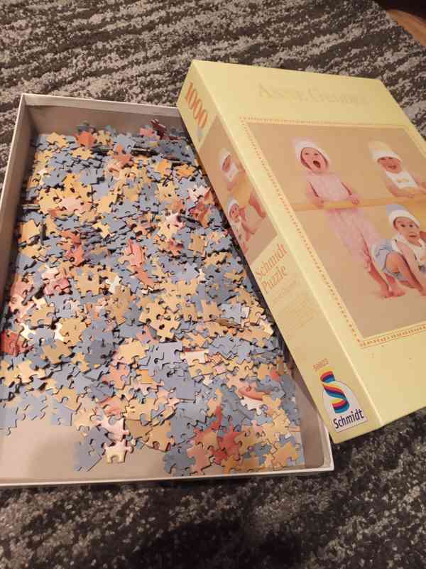 Puzzle ANNE GEDDES, 1000 ks, originální balení  - foto 2
