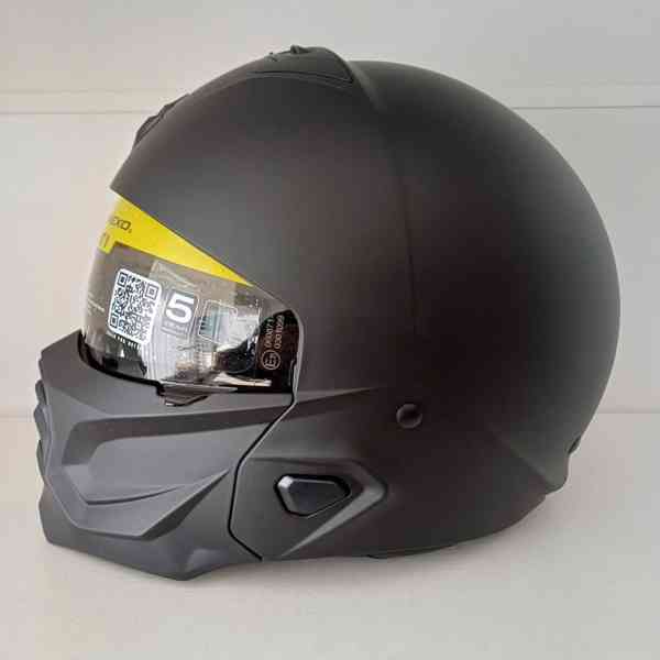 Moto přilba Scorpion Exo Combat II Nero - foto 2