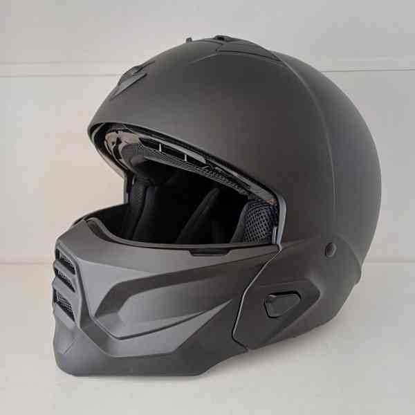 Moto přilba Scorpion Exo Combat II Nero - foto 5