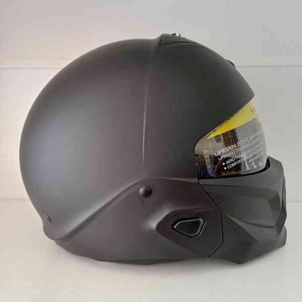 Moto přilba Scorpion Exo Combat II Nero - foto 4