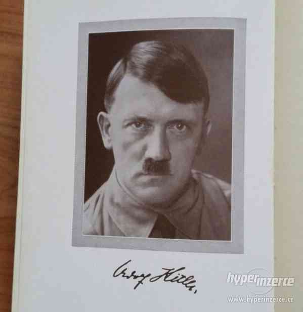 Mein Kampf - starý německý originál r.1941 - pěkný kus - foto 5