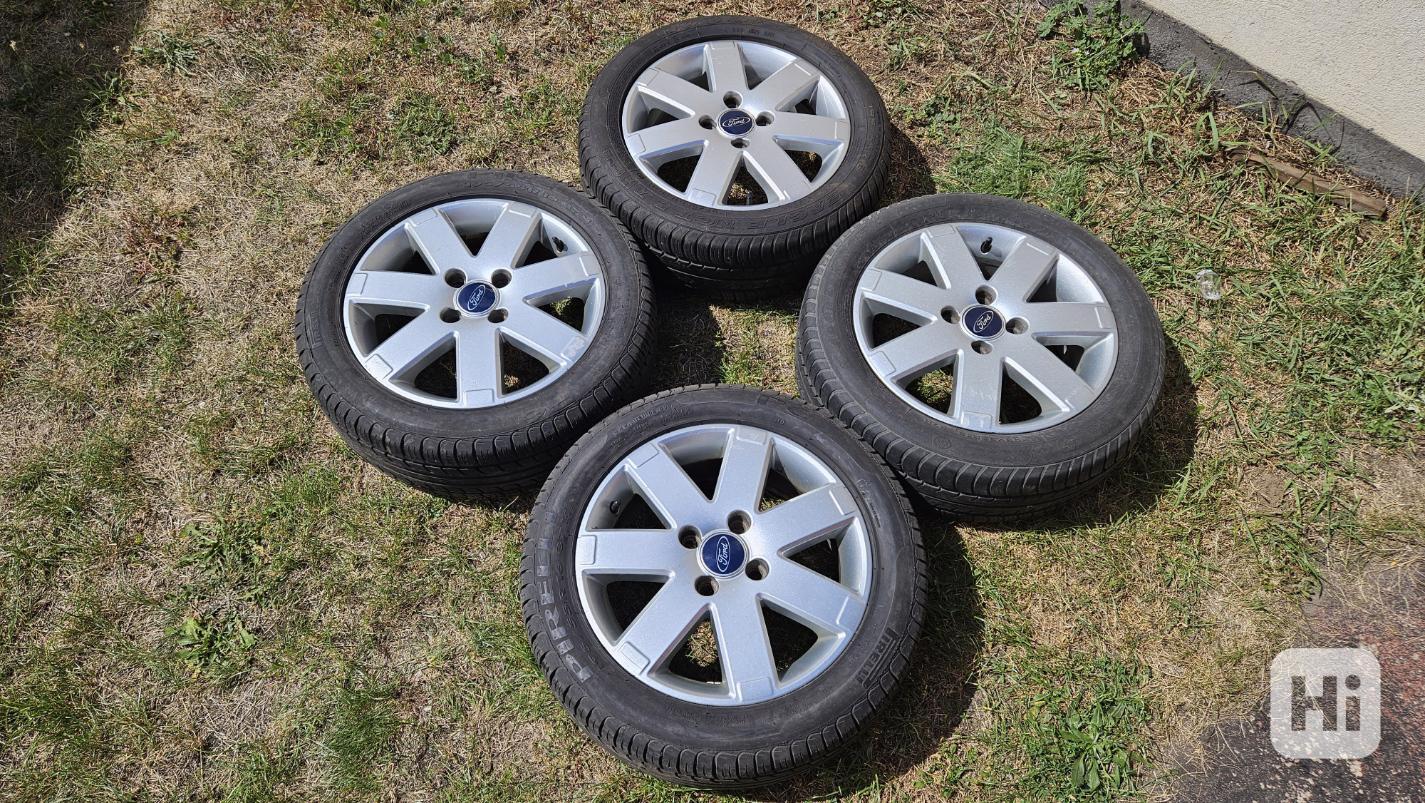 Ford Fusion 16" originál alu kola, disky, elektrony 6Jx16  - foto 1