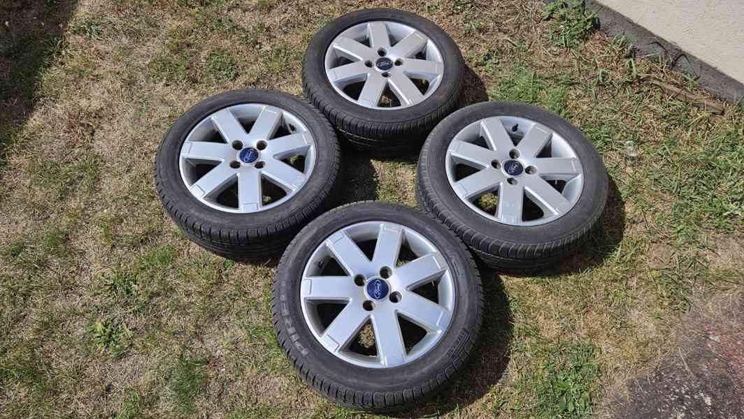 Ford Fusion 16" originál alu kola, disky, elektrony 6Jx16  - foto 1