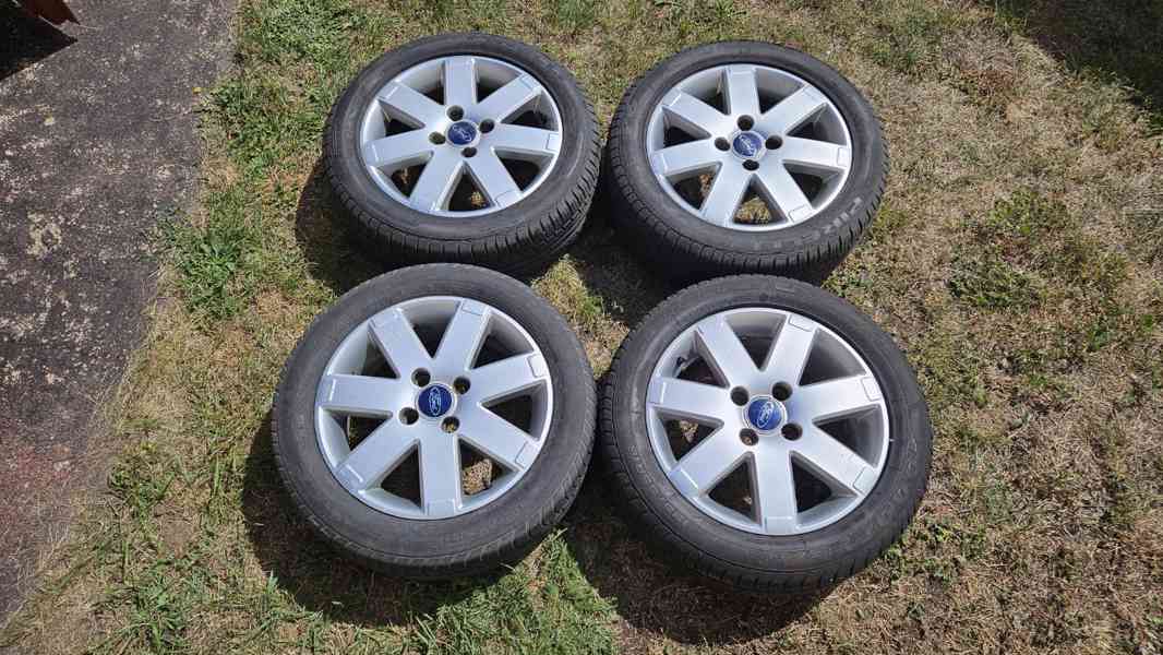 Ford Fusion 16" originál alu kola, disky, elektrony 6Jx16  - foto 2