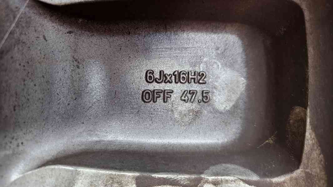 Ford Fusion 16" originál alu kola, disky, elektrony 6Jx16  - foto 4